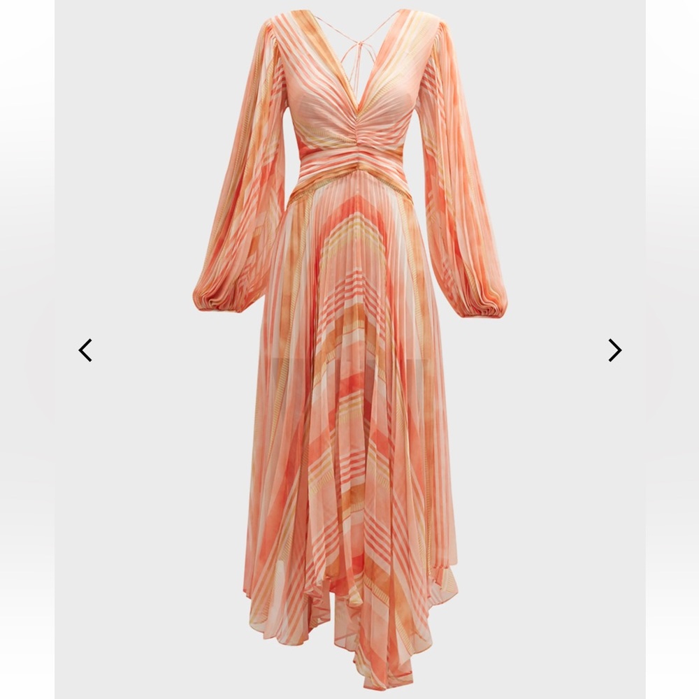 Acler NWT Astone Stripe Midi Dress US 4